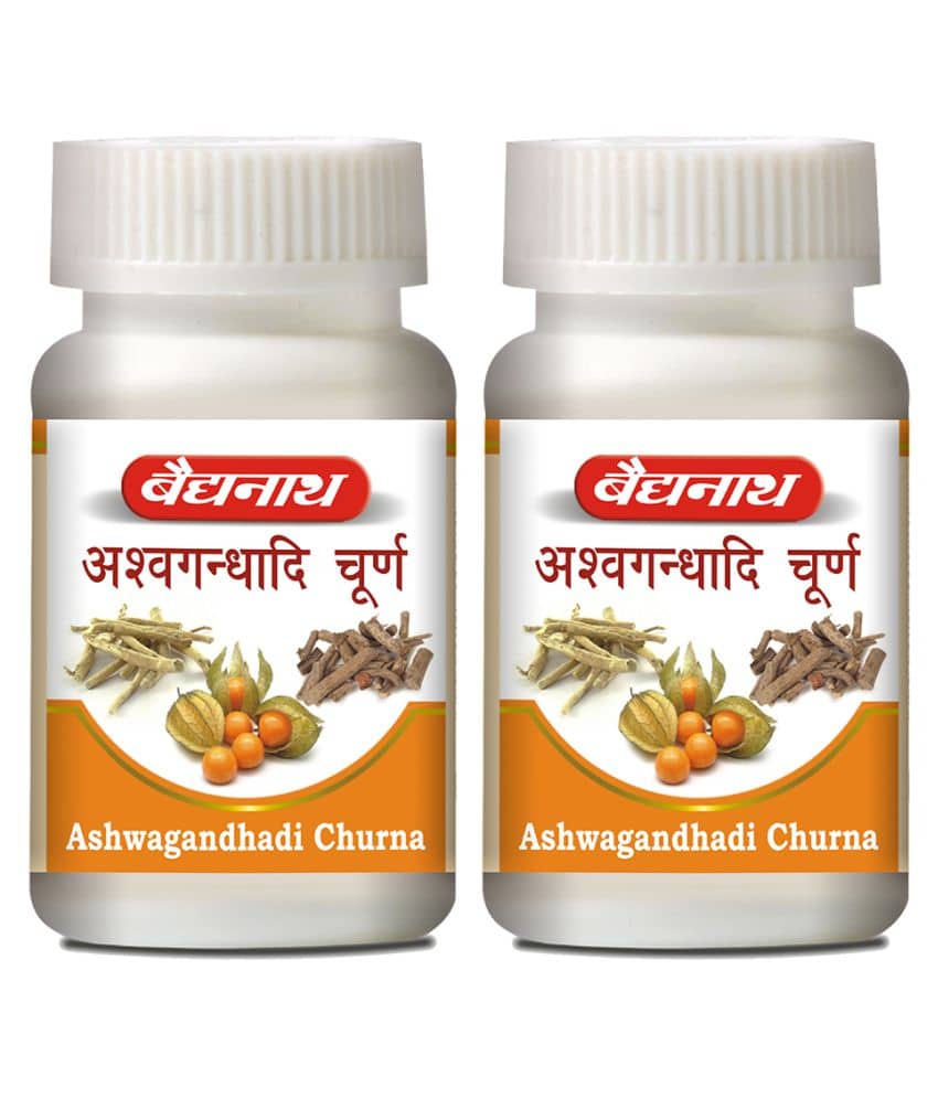 Baidyanath Ashwagandhadi Churna Powder 120gm (Pack Of 2)