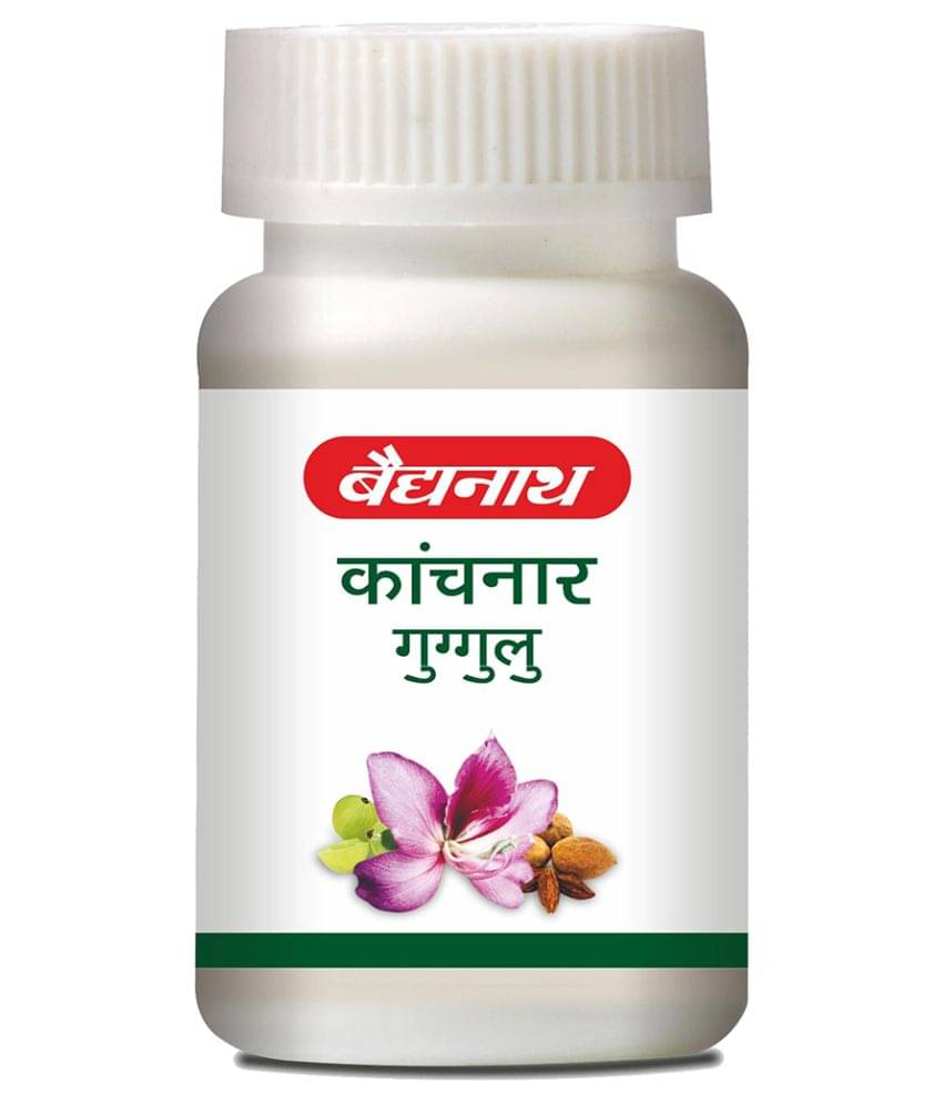     			Baidyanath Kanchnar Guggulu Tablets Helpful in Hormonal imbalance, Joint Pains & Eliminate Toxins 120No.s (Pack of 1)