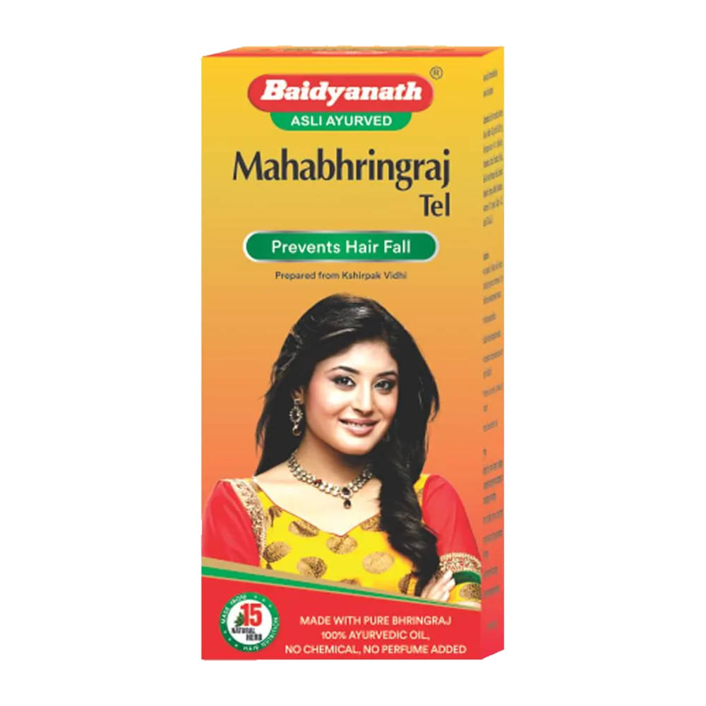     			Baidyanath Mahabhringraj Hair Oil (200 Ml) Oil 200 Ml