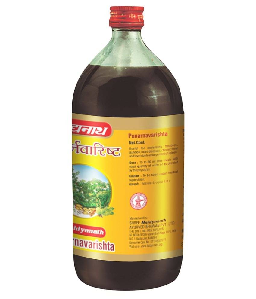     			Baidyanath Punarnavarishta Useful in Liver Problems & Kidney Disorders 450ml