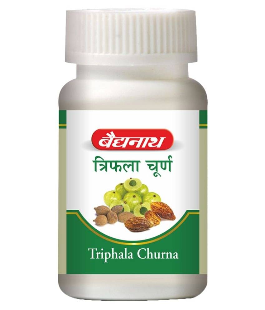 Baidyanath Triphala Churna Powder Helpful in Bowel Wellness, Acidity & Gas Relief 400gm Baidyanath Triphala Churna Powder Helpful in Bowel Wellness, Acidity & Gas Relief 400gm