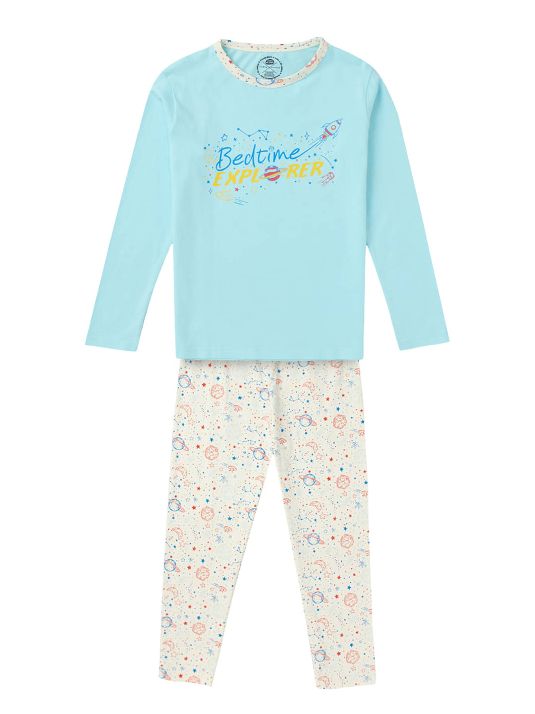     			Cub Mcpaws Pack of 1 Boys 100% Cotton Nightsuit Set ( Multicolor )