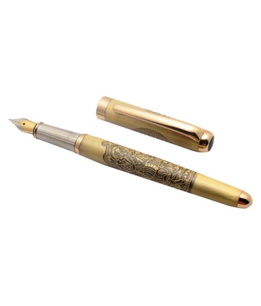 Dancing Lord Ganesha Om Special Edition Fountain Pen Gold
