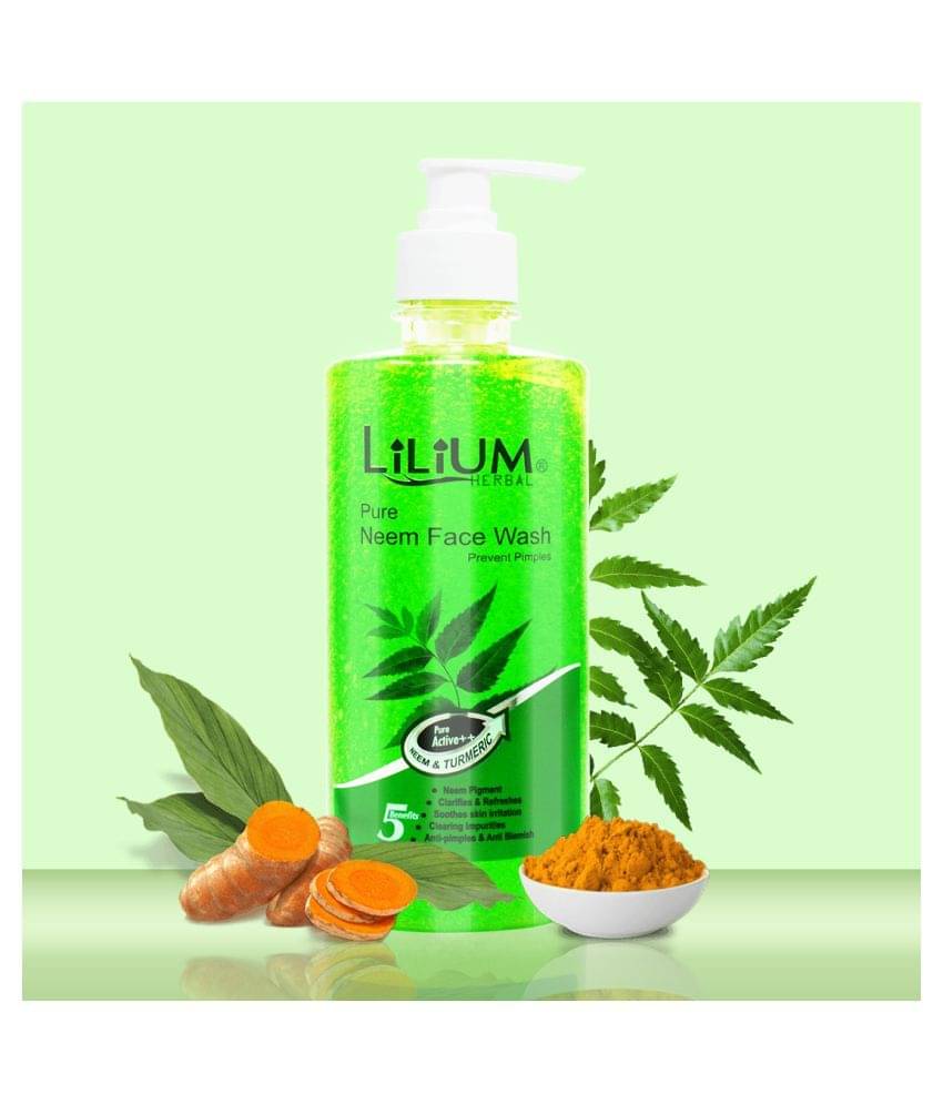     			Lilium Skin Whitening Cream20ml With Pure Neem Face Wash 200 mL
