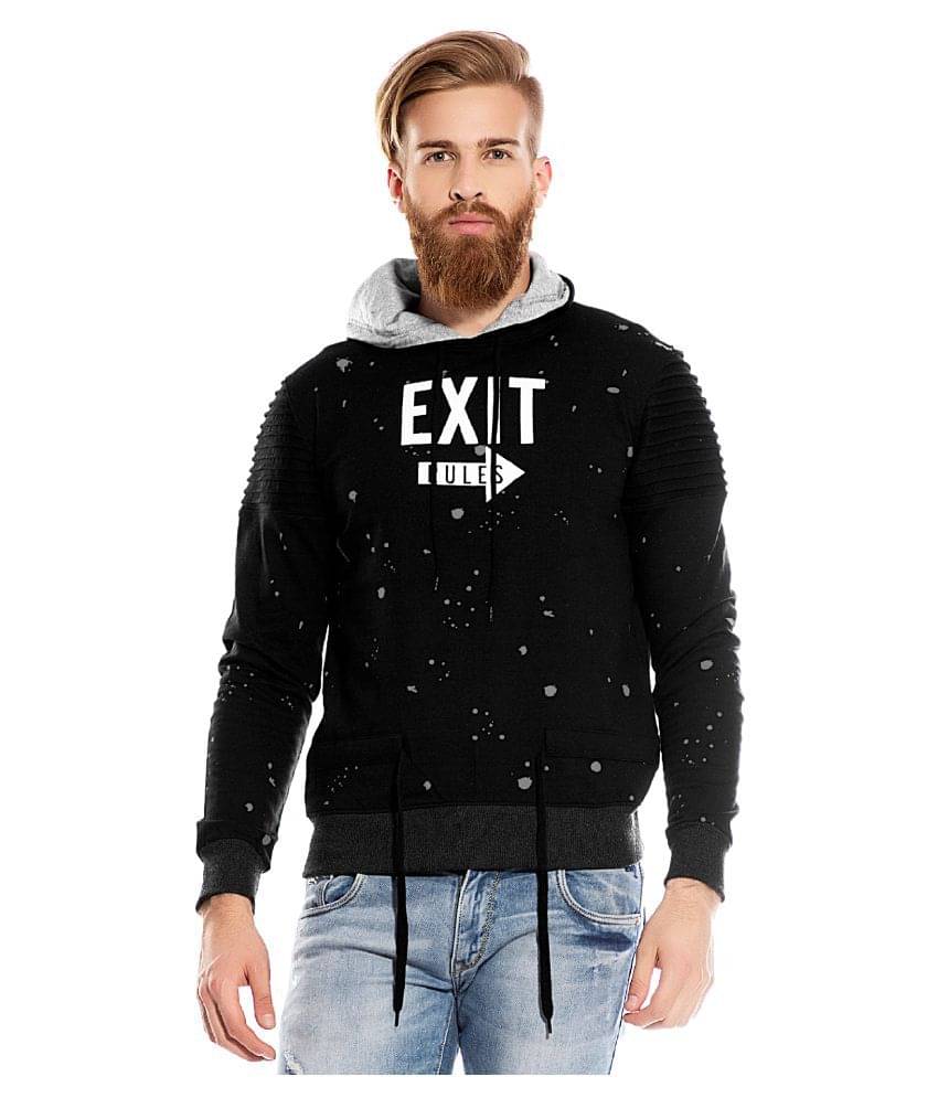     			Maniac Black Sweatshirt Pack of 1