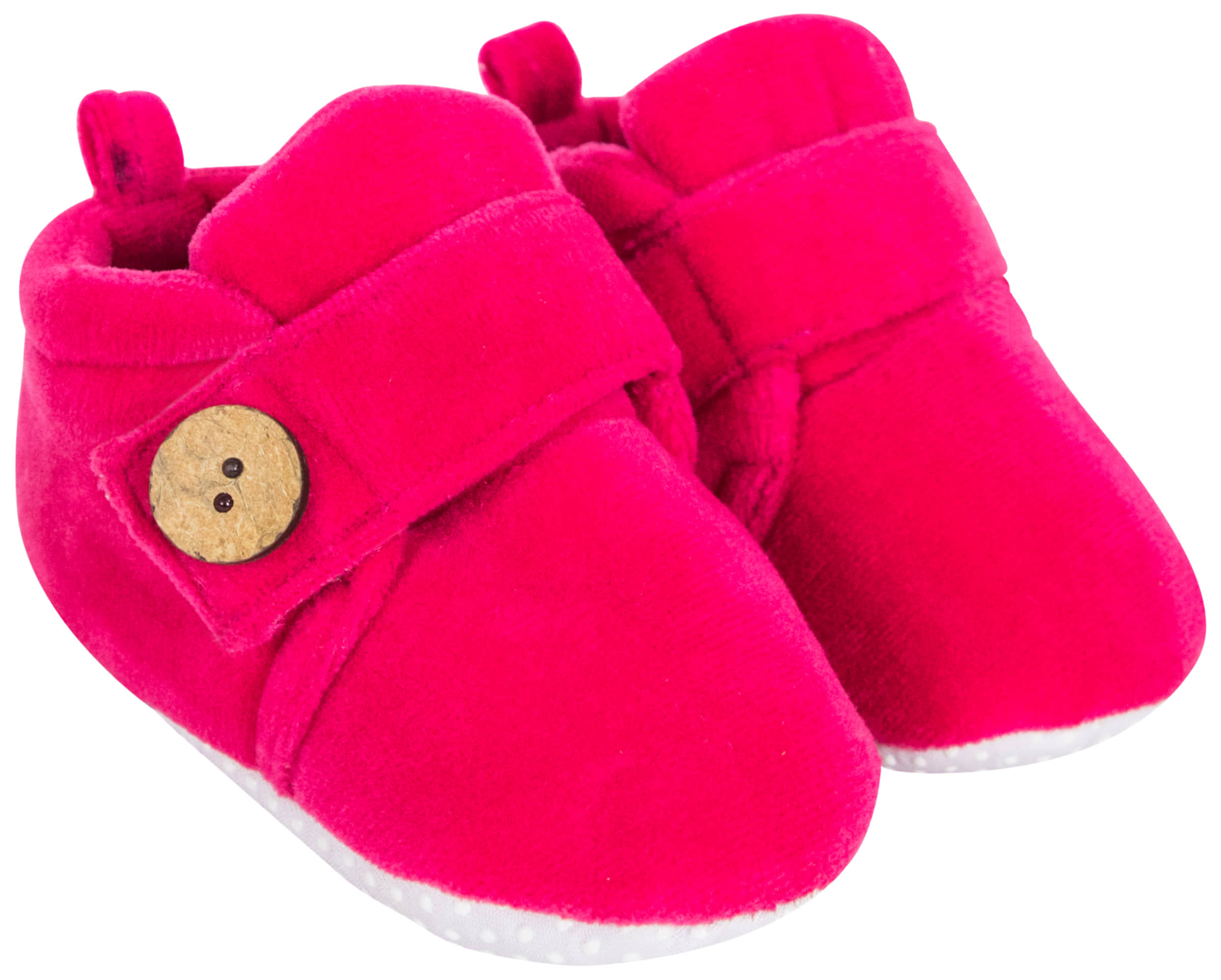 Neska Moda Baby Boys & Baby Girls 6 To 9 Months Velvet Booties (Rani,Pink,Dark Pink,Rose Pink) -BT782 - Casual Shoes | Buy online on ZillyBuy