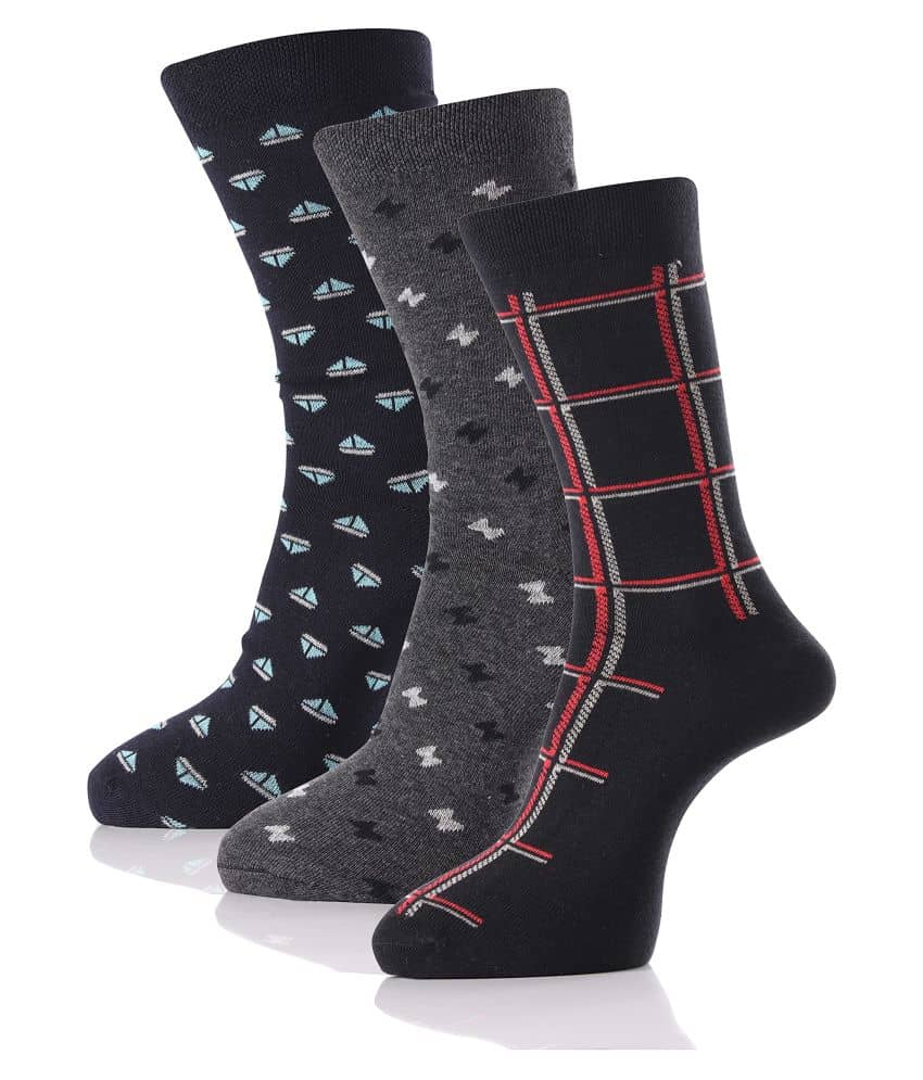 RC. ROYAL CLASS Cotton Full Length Socks Pack of 3 - Socks | Buy online on ZillyBuy