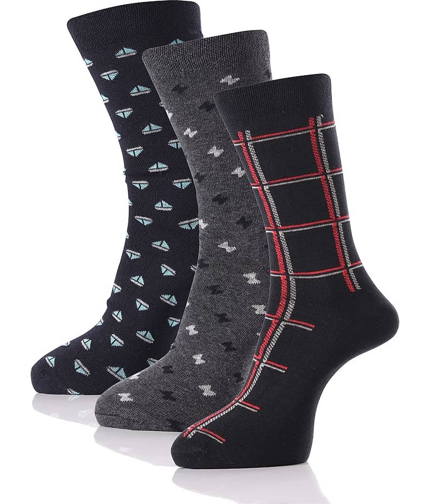 RC. ROYAL CLASS Cotton Full Length Socks Pack of 3 - Socks | Buy online on ZillyBuy