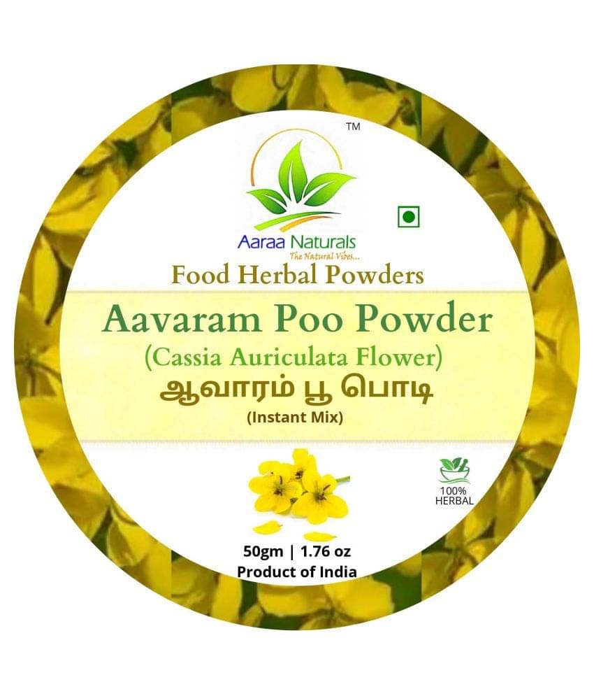 Aaraa Aavaram Poo Powder Instant Mix 50 gm Pack of 2 Aaraa Aavaram Poo Powder Instant Mix 50 gm Pack of 2
