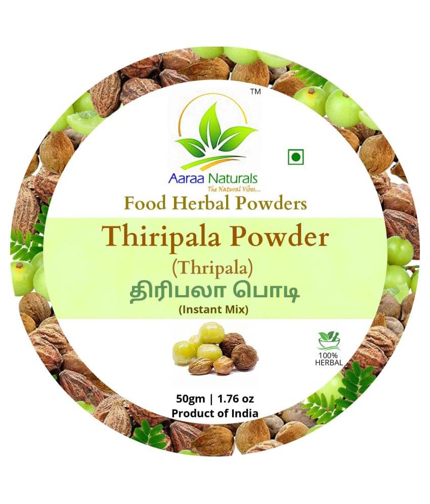 Aaraa Thiripala Powder Instant Mix 50 gm Aaraa Thiripala Powder Instant Mix 50 gm