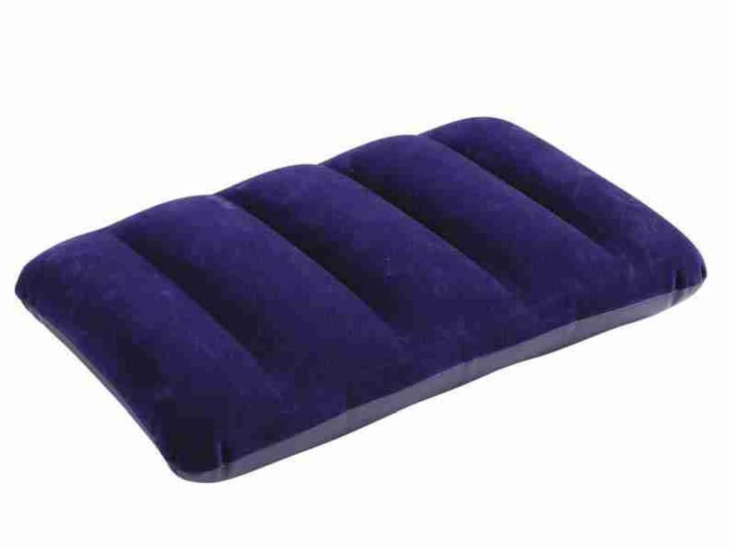 Air inflatable Travel Tourist Neck Pillow (Pack of 1)-Blue