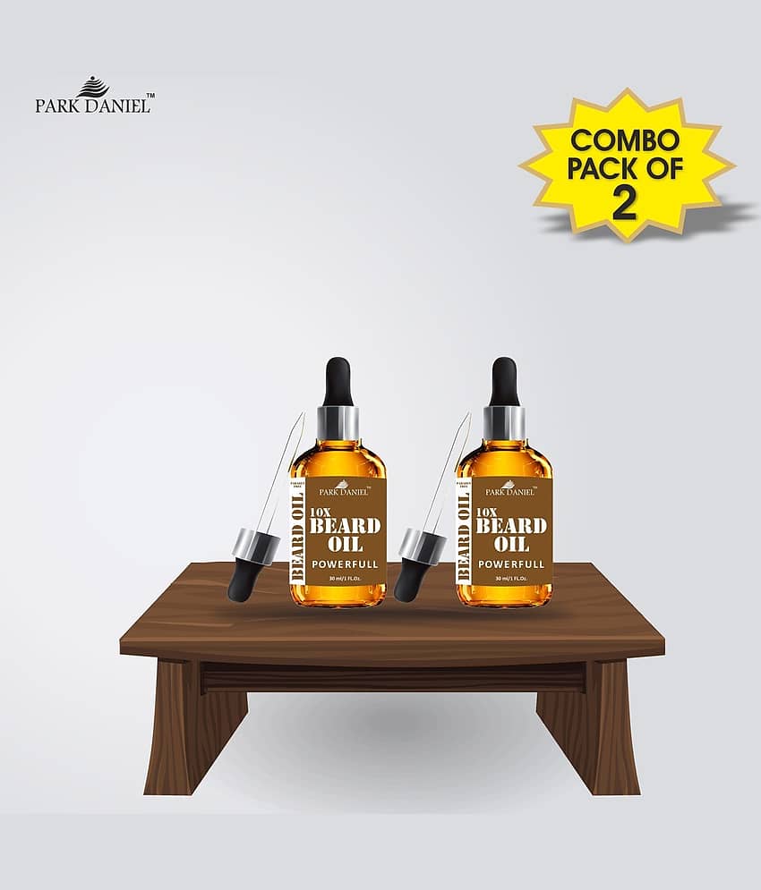 Park Daniel - 30mL Growth Increasing Beard Oil (Pack of 2) - Beard Care and Tools | Buy online on ZillyBuy