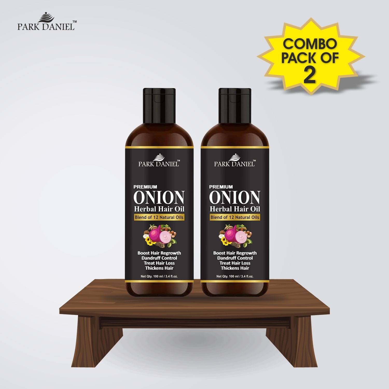     			Park Daniel ONION HAIR OIL- FOR ANTI HAIR FALL & HAIR REGR