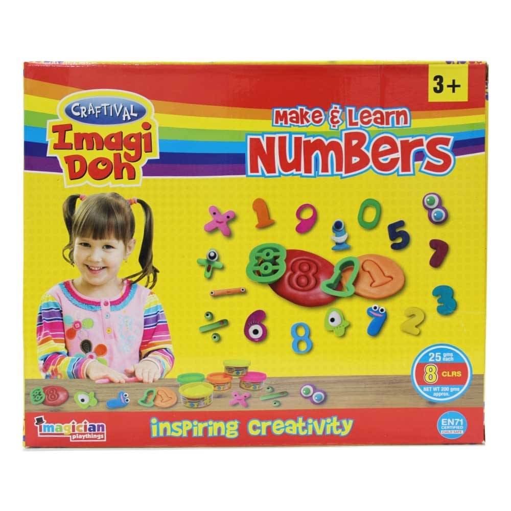 RABBIT My Learning Number Dough Kit for Kids+26 Toys | Clay Dough Set | Big Dough Set | Creative Set | doh Clay for Kids| Play Toys for Kids | Clay Set for Kids | Multicolor Play Dough | Above 3+ RABBIT My Learning Number Dough Kit for Kids+26 Toys | Clay Dough Set | Big Dough Set | Creative Set | doh Clay for Kids| Play Toys for Kids | Clay Set for Kids | Multicolor Play Dough | Above 3+
