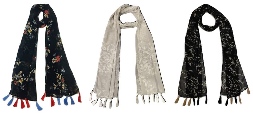 stolevilla Multi Printed Poly Cotton Yarn Stoles - Dupattas & Shawls | Buy online on ZillyBuy