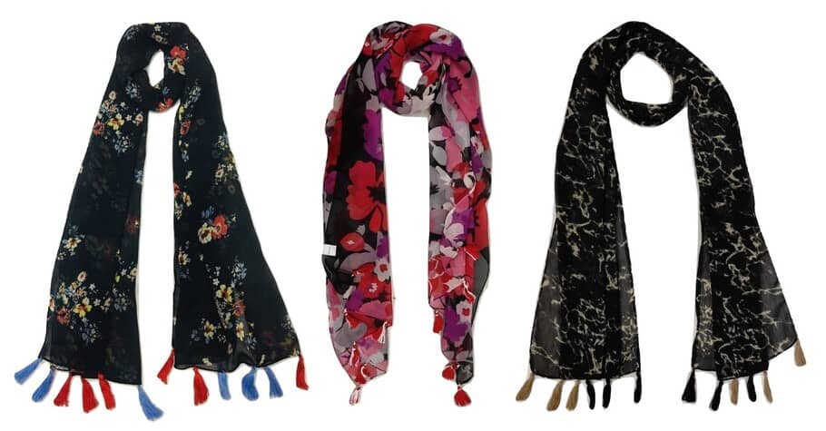 stolevilla Multi Printed Poly Cotton Yarn Stoles - Dupattas & Shawls | Buy online on ZillyBuy
