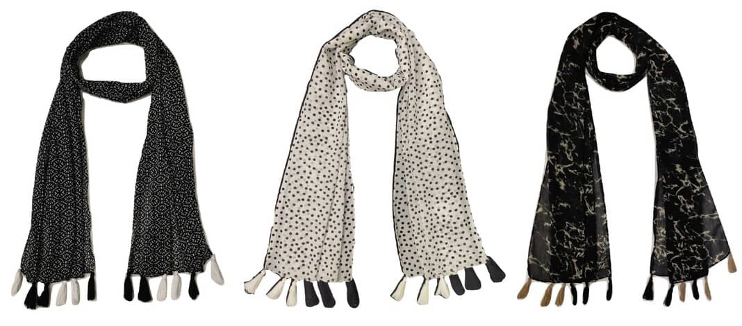 stolevilla Multi Printed Poly Cotton Yarn Stoles - Dupattas & Shawls | Buy online on ZillyBuy