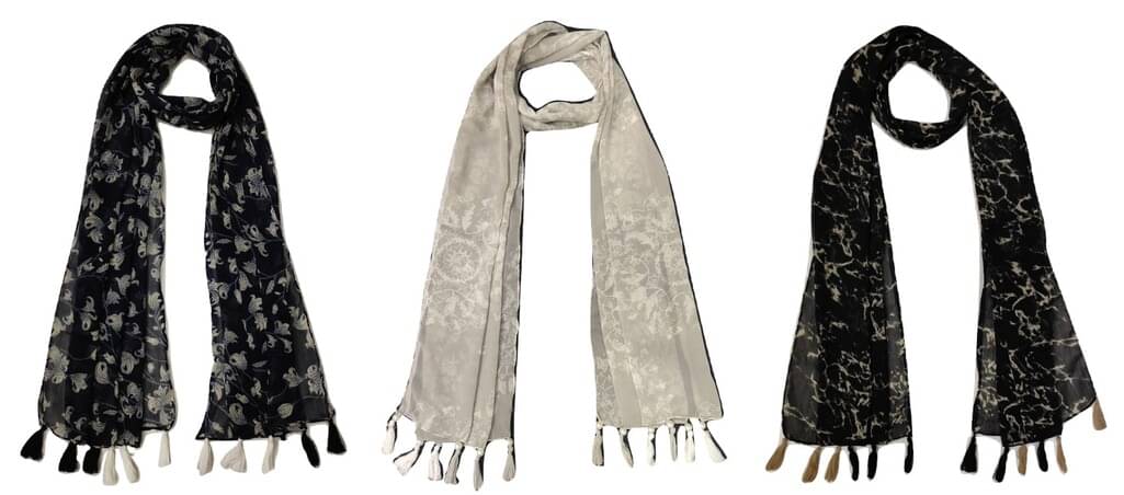     			stolevilla Multi Printed Poly Cotton Yarn Stoles