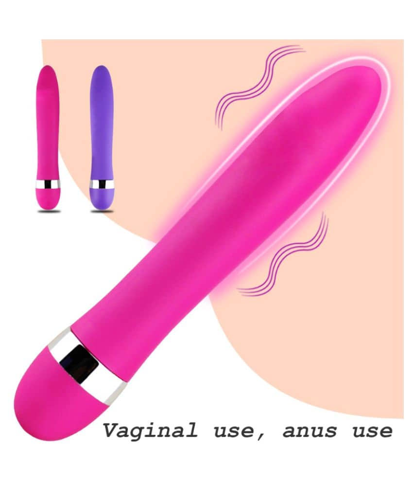 KAMAHOUSE WATERPROOF SILENT G-SPOT DILDO VIBRATOR AV STICK