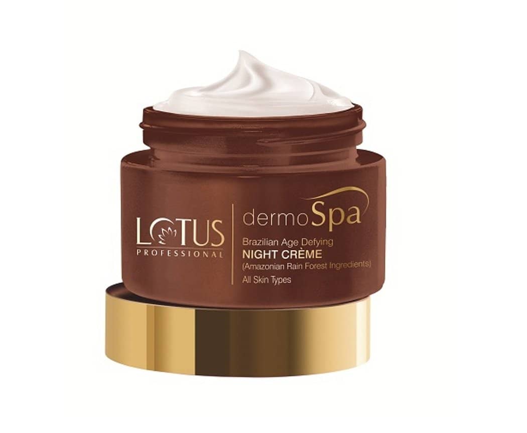 Lotus Professional DermoSpa Brazilian Age Defying Night Cream Shea Butter 50g (Pack of 1)