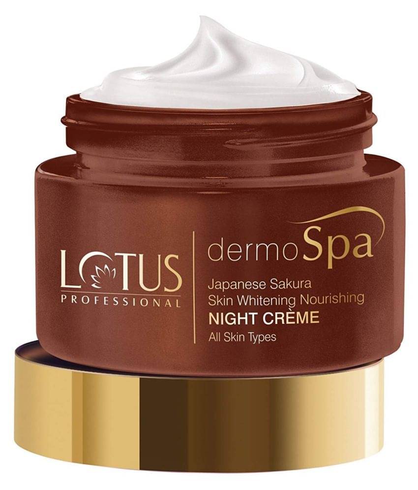 Lotus Professional DermoSpa Japanese Sakura Night Creme 50g     			Lotus Professional DermoSpa Japanese Sakura Night Creme 50g