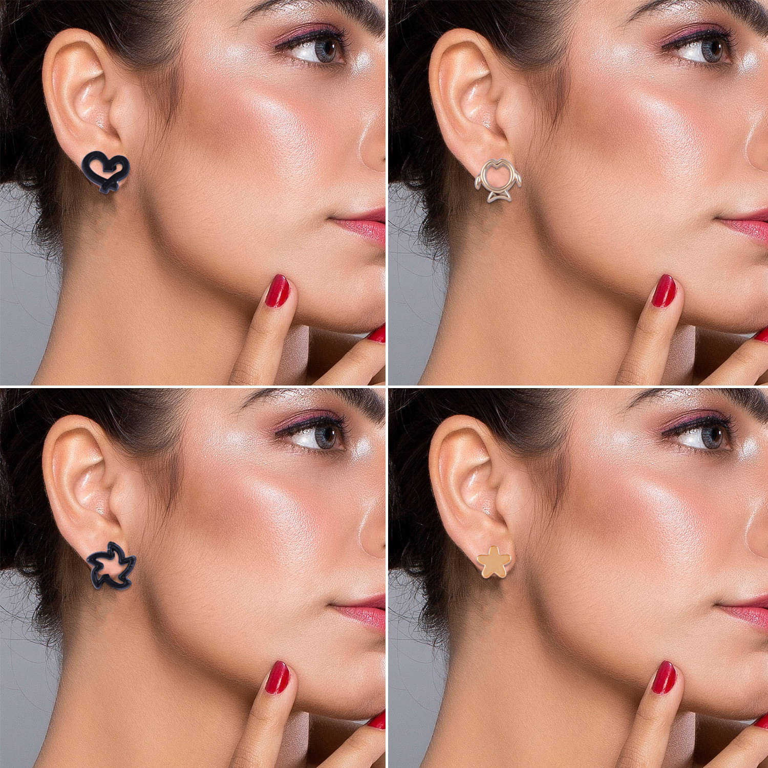     			Stud Earring Elegant  Multicolor Multi Designe Set Of 36 Earrings for girls