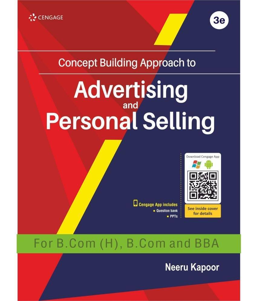     			Concept Building Approach to Advertising and Persnal Selling, 3E