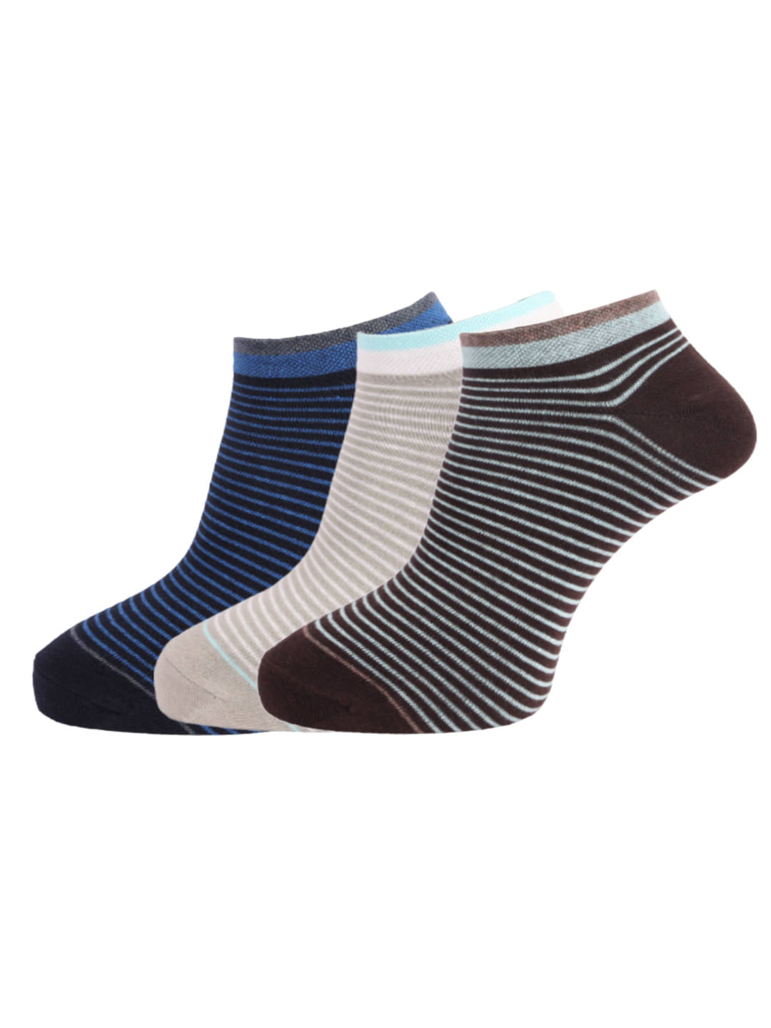 Dollar Cotton Casual Ankle Length Socks Pack of 3     			Dollar Cotton Casual Ankle Length Socks Pack of 3