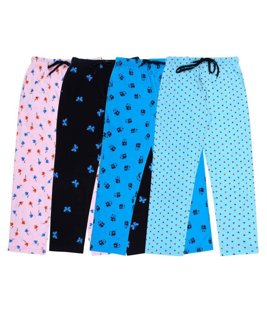     			Diaz Pack of 4 Boys Cotton Trackpant ( Multi )