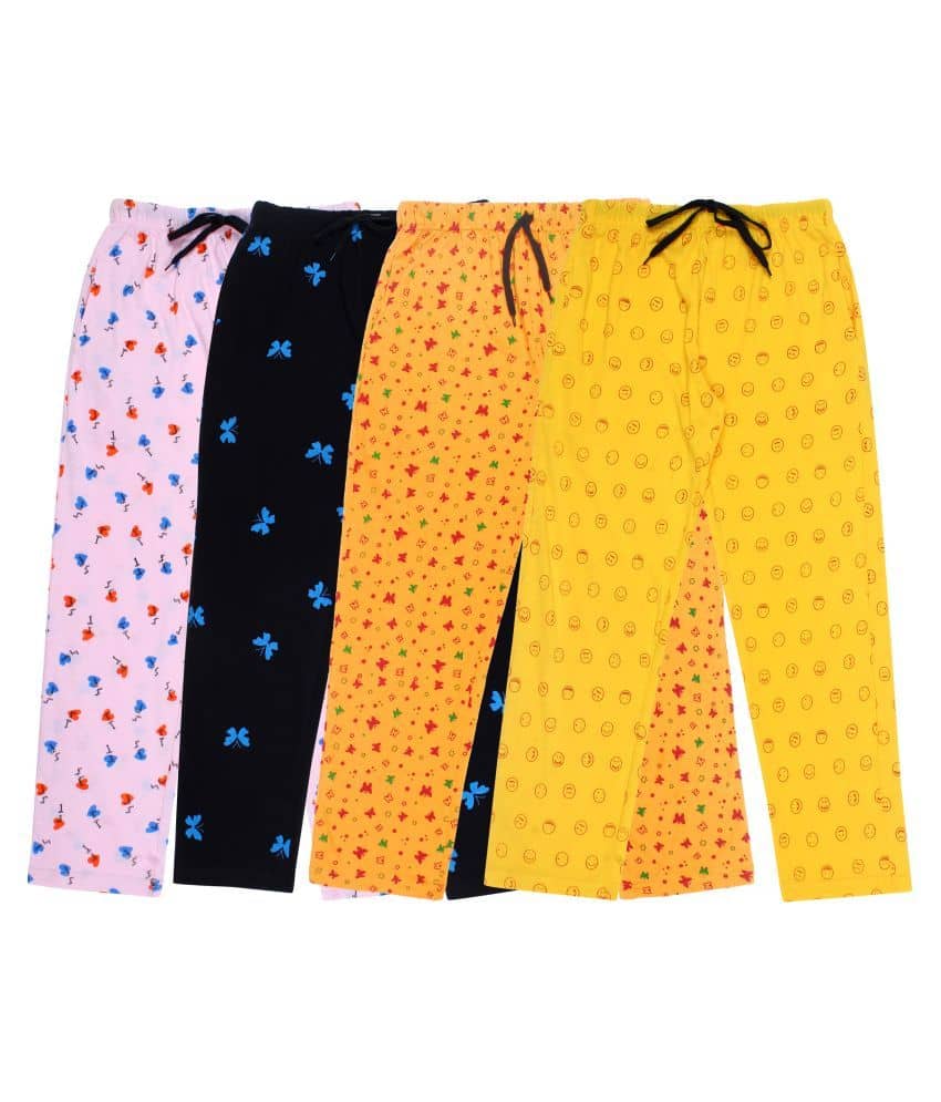 Diaz Pack of 4 Boys Cotton Trackpant ( Multi ) - Track Pants | Buy online on ZillyBuy