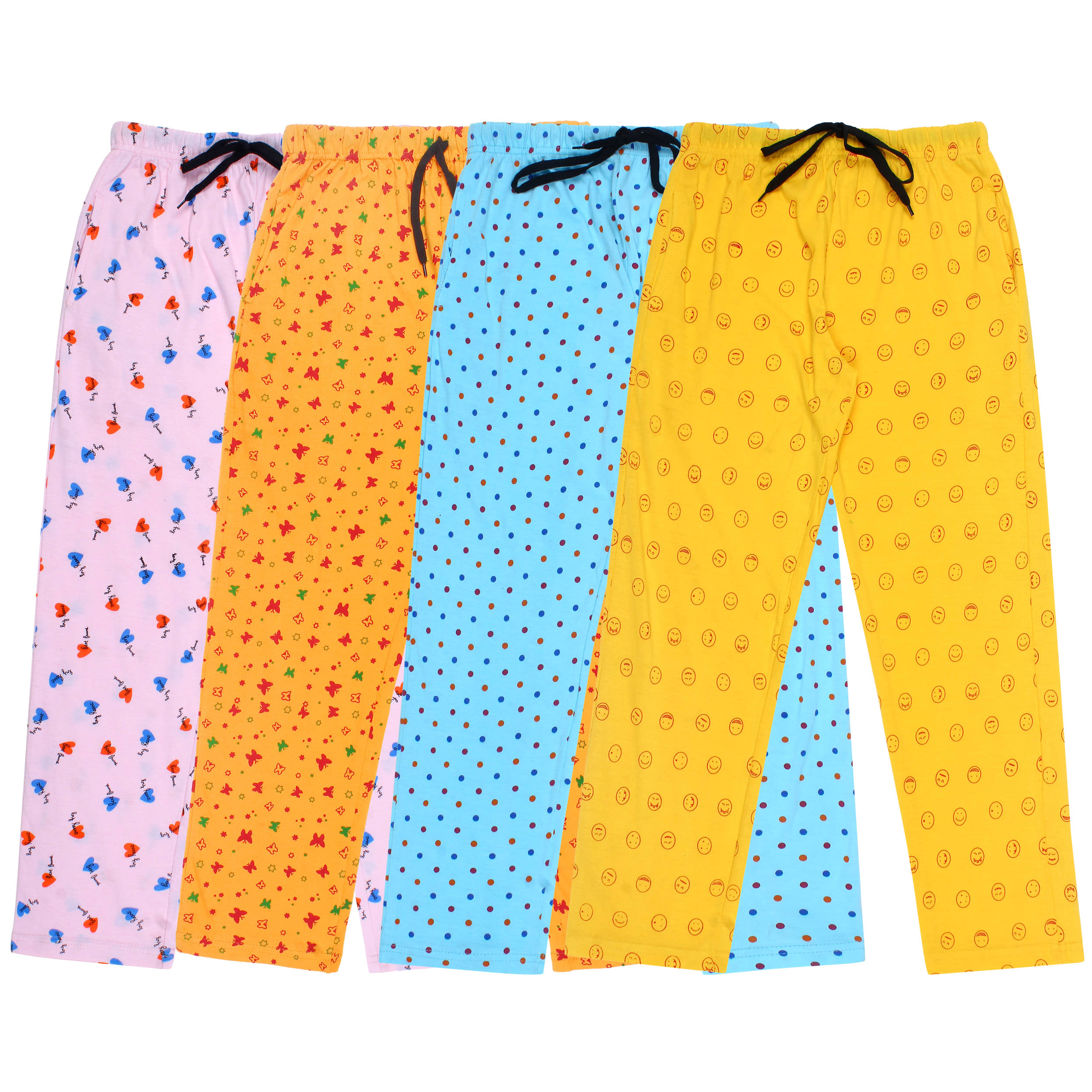     			Diaz Pack of 4 Boys Cotton Trackpant ( Multi )
