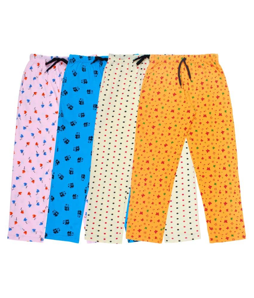 Diaz Pack of 4 Boys Cotton Trackpant ( Multi ) - Track Pants | Buy online on ZillyBuy
