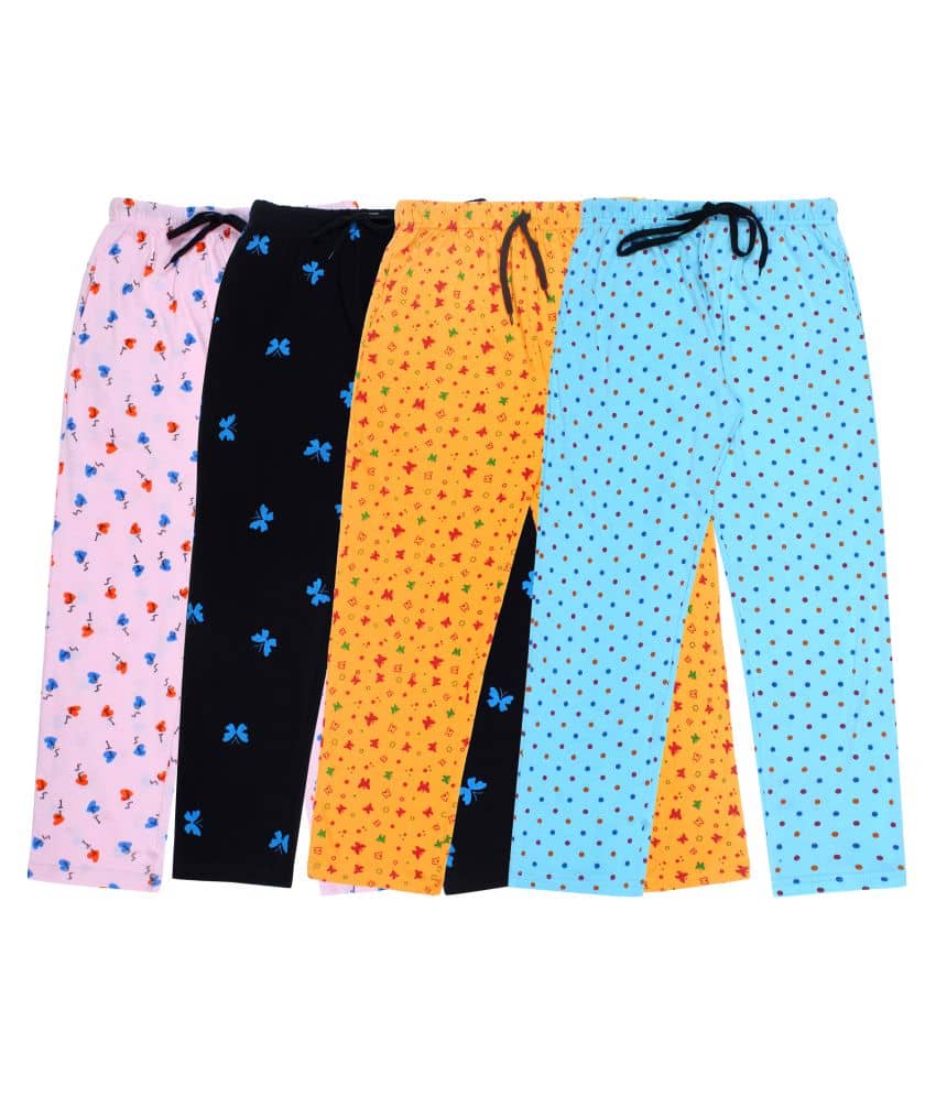 Diaz Pack of 4 Boys Cotton Trackpant ( Multi ) - Track Pants | Buy online on ZillyBuy