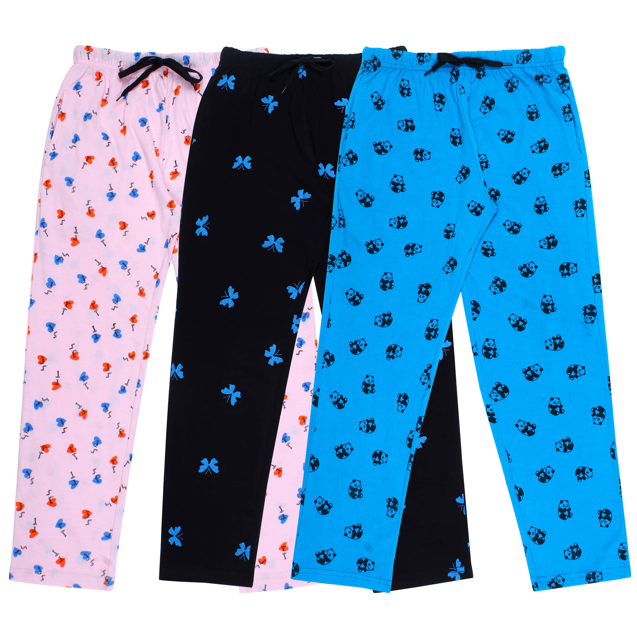 Diaz Pack of 3 Boys Cotton Trackpant ( Multi ) - Track Pants | Buy online on ZillyBuy