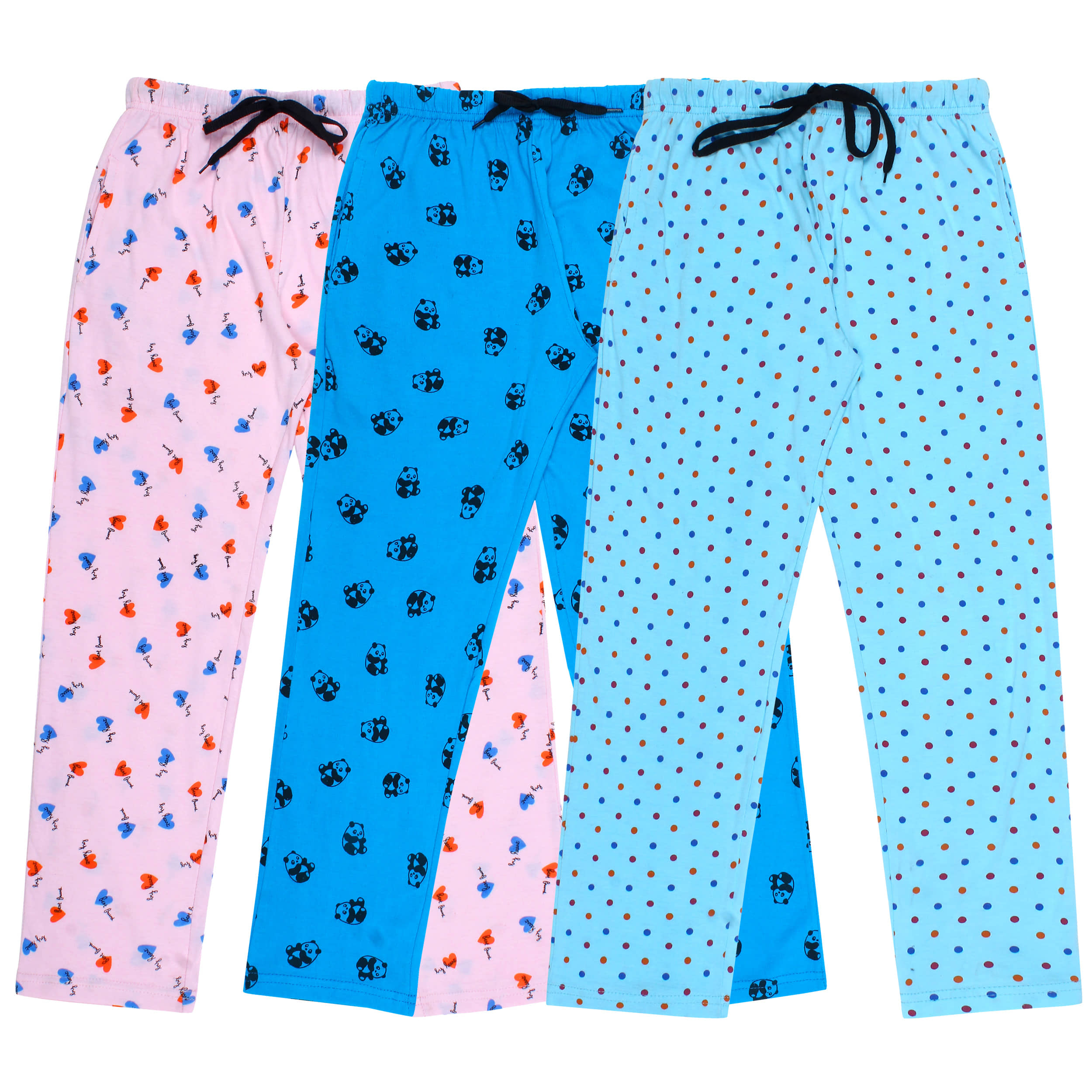 Diaz Pack of 3 Boys Cotton Trackpant ( Multi ) - Track Pants | Buy online on ZillyBuy