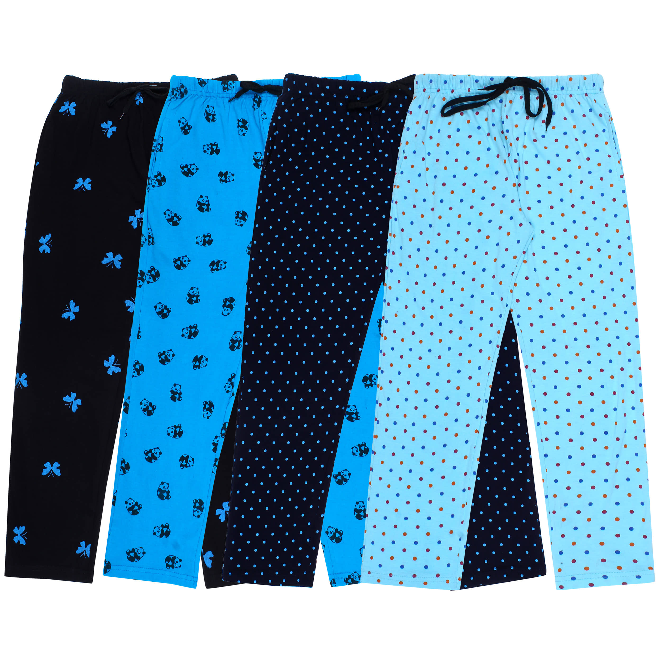 Diaz Pack of 4 Boys Cotton Trackpant ( Multi ) - Track Pants | Buy online on ZillyBuy