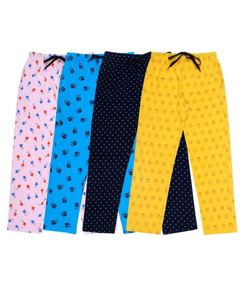     			Diaz Pack of 4 Boys Cotton Trackpant ( Multi )