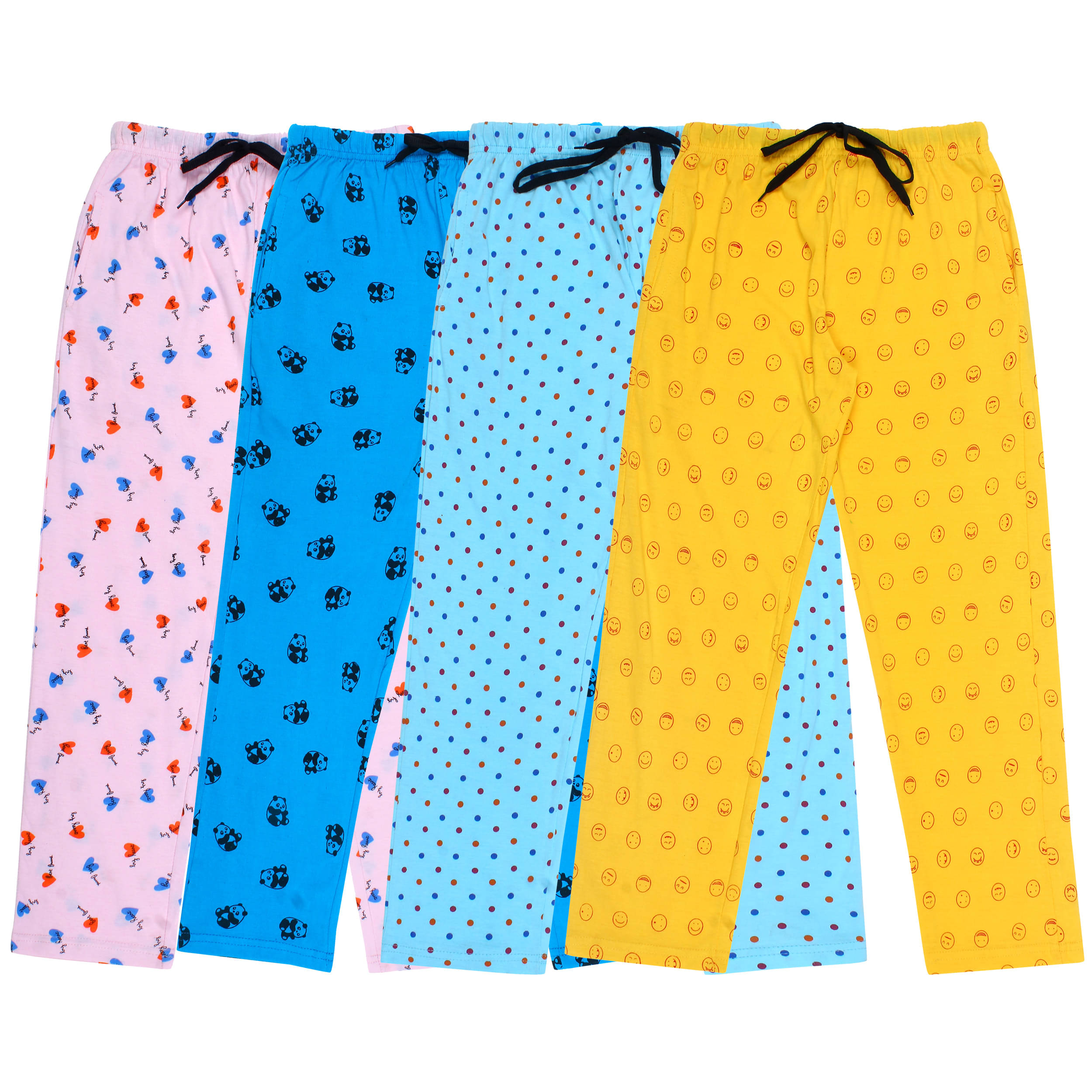     			Diaz Pack of 4 Boys Cotton Trackpant ( Multi )