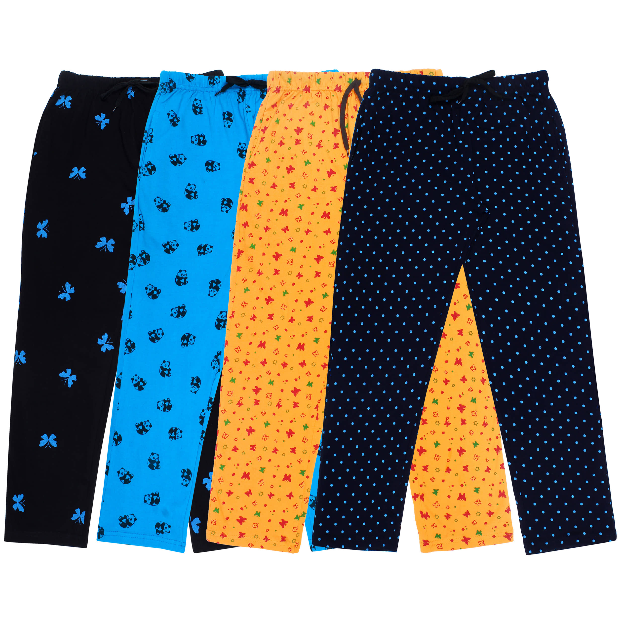 Diaz Pack of 4 Boys Cotton Trackpant ( Multi ) - Track Pants | Buy online on ZillyBuy