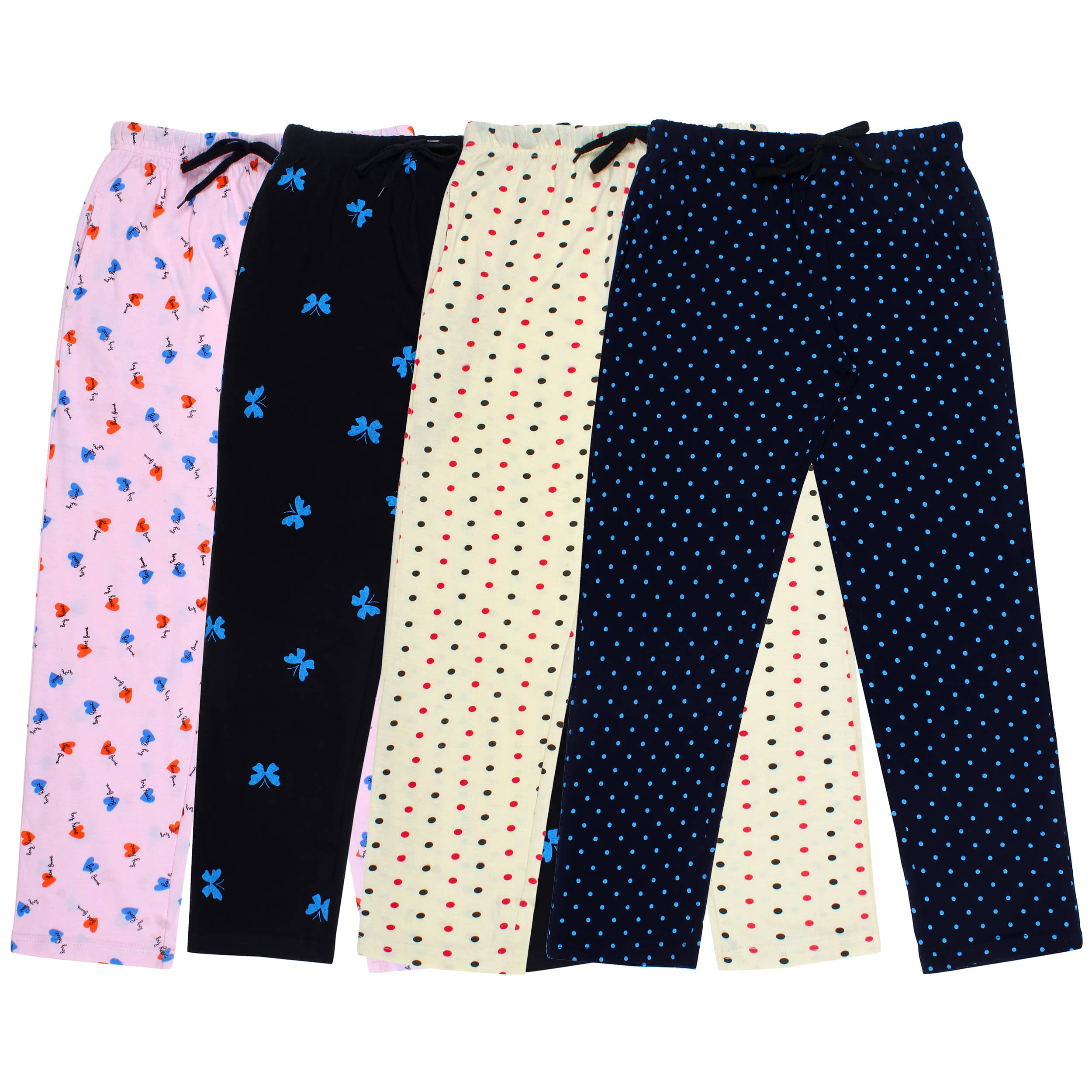 Diaz Pack of 4 Boys Cotton Trackpant ( Multi ) - Track Pants | Buy online on ZillyBuy