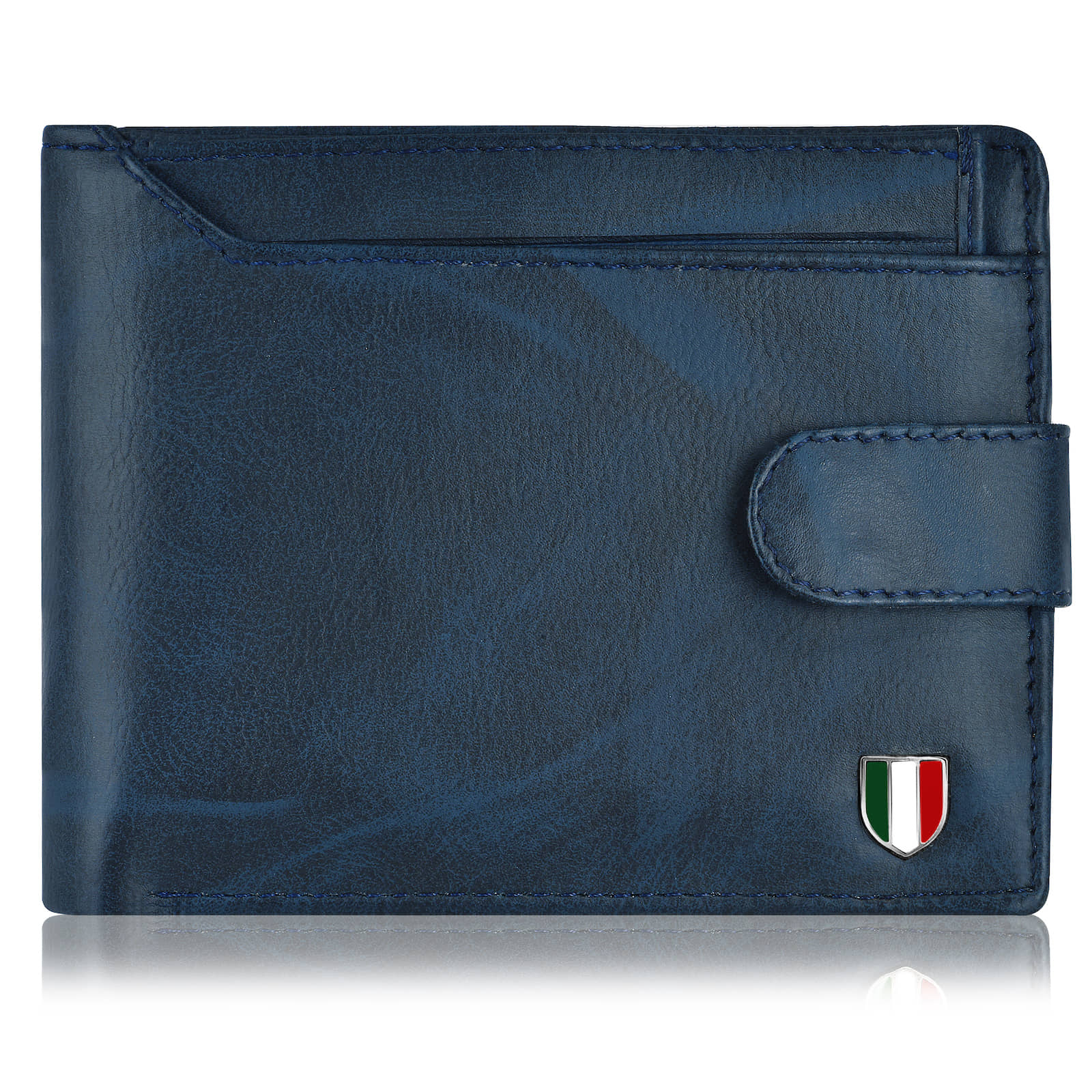 GIOVANNY - Blue Faux Leather Men's Regular Wallet ( Pack of 1 ) - Handbags | Buy online on ZillyBuy
