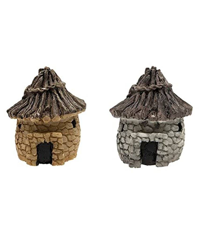     			PINDIA Resin Assorted Perfect For Any Miniature Garden. Party Decor - Pack of 2