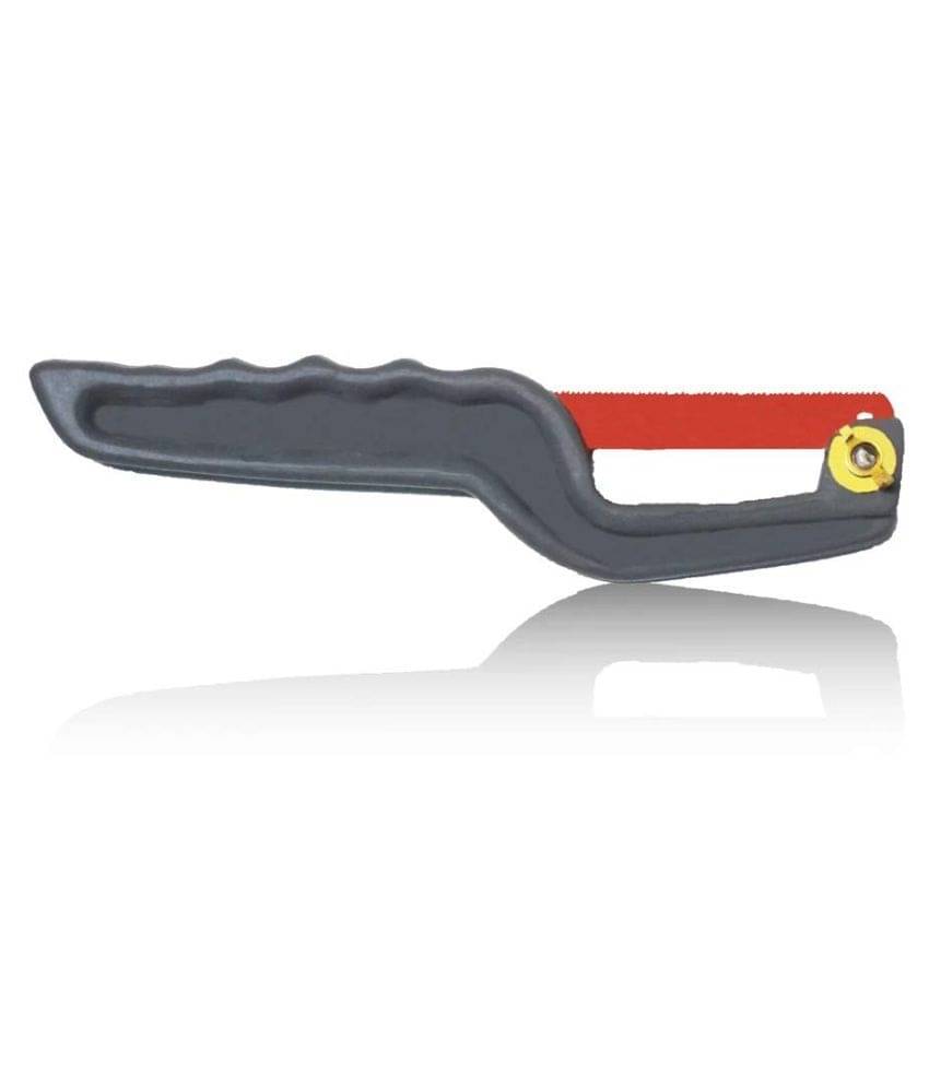     			DeoDap Carbon Steel Blade Mini Hand Saw for Wood Plastic Metal Household DIY work