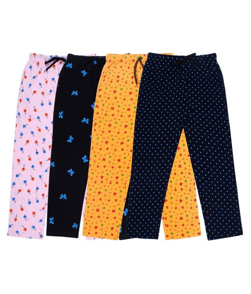 Diaz Pack of 4 Boys Cotton Trackpant ( Multi ) - Track Pants | Buy online on ZillyBuy