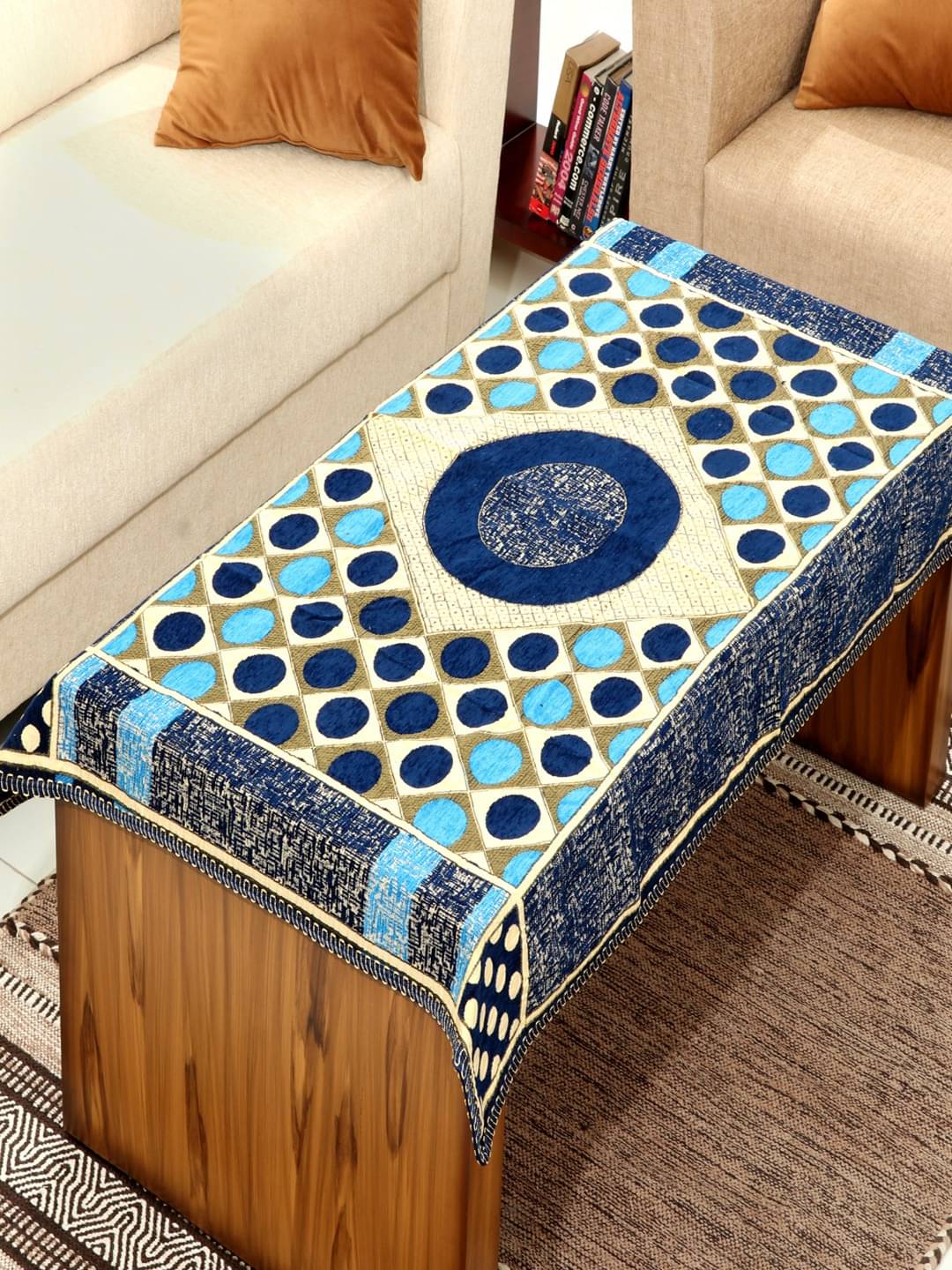 BELLA TRUE 4 Seater Chenille Single Table Covers BELLA TRUE 4 Seater Chenille Single Table Covers