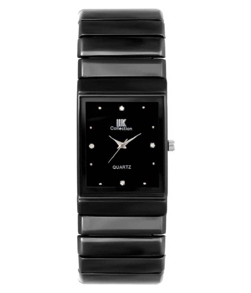     			IIK COLLECTION Metal Rectangular Womens Watch