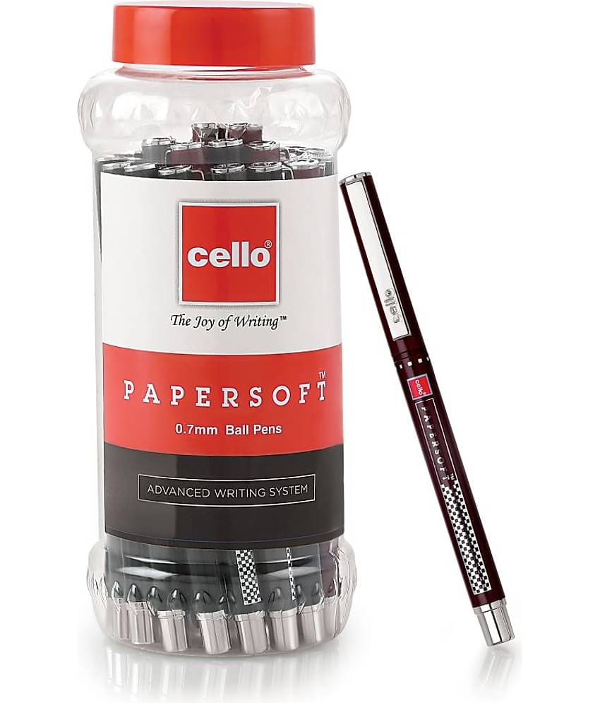 Rollerball Cello Cr 20 Refill Cello Papersoft Ball Pens (Pack Of