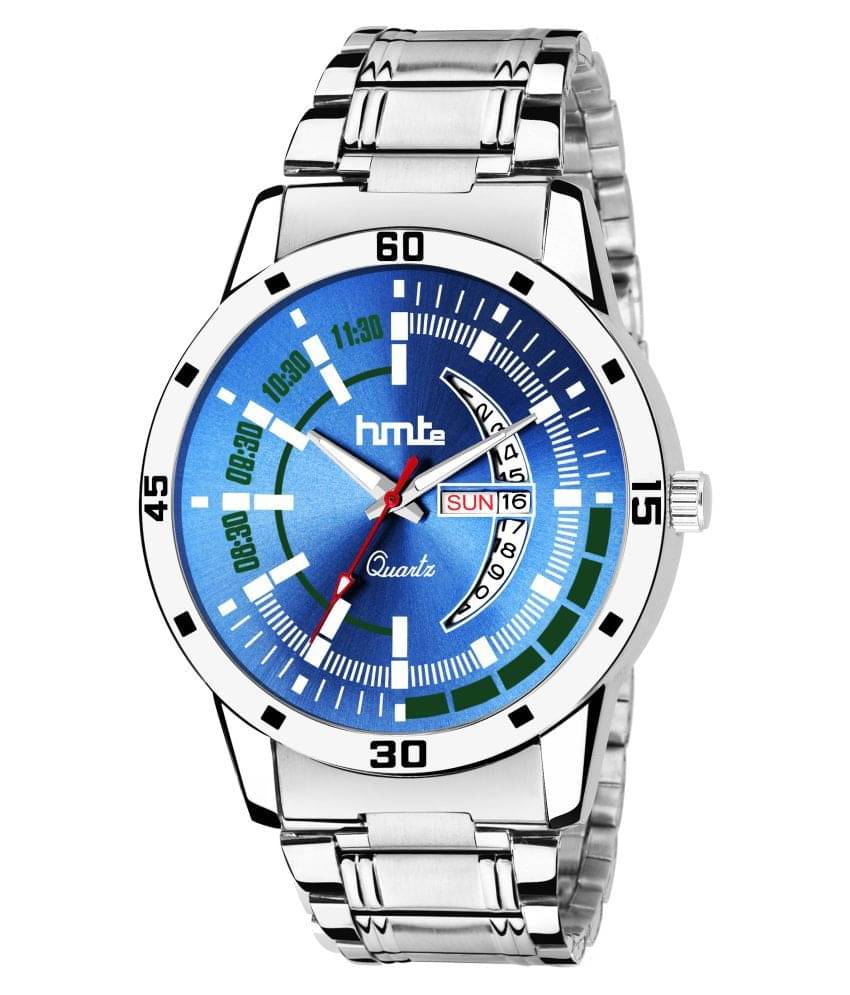     			HMTe - Silver Metal Analog Men's Watch