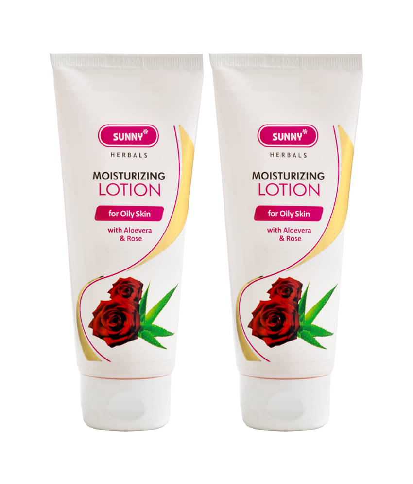     			SUNNY HERBALS Aloevera & Rose Body Lotion ( 100 ML mL Pack of 2 )