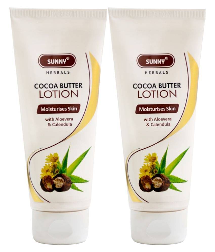     			SUNNY HERBALS Cocoa Butter Body Lotion ( 100 ML mL Pack of 2 )